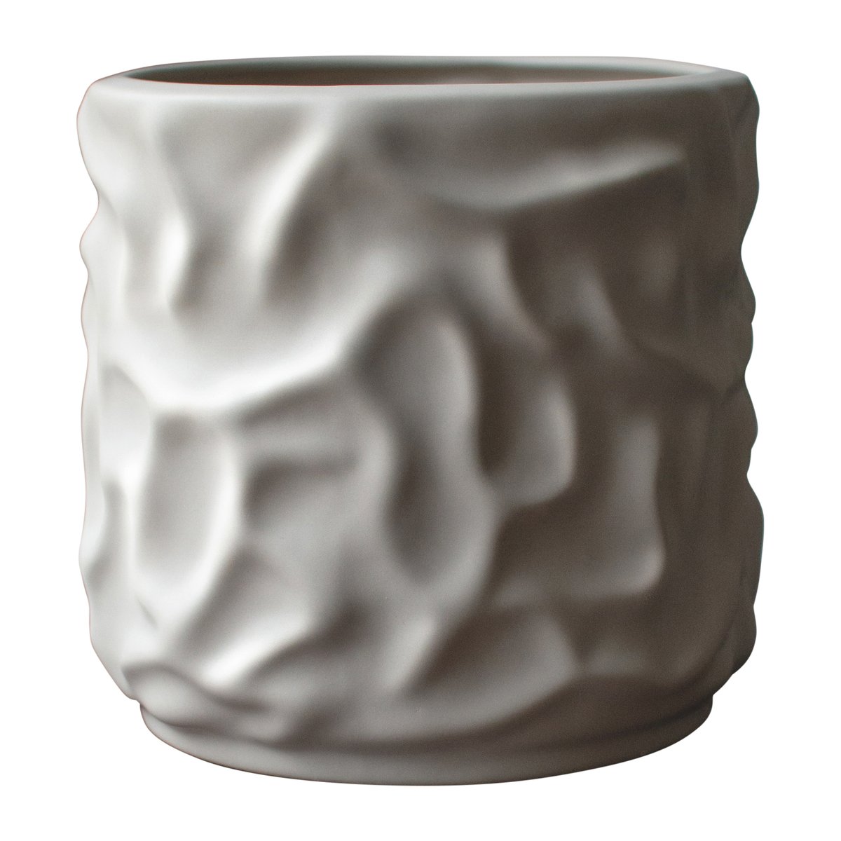 Bilde av DBKD Swoon krukke Ø 15 cm Matte mole