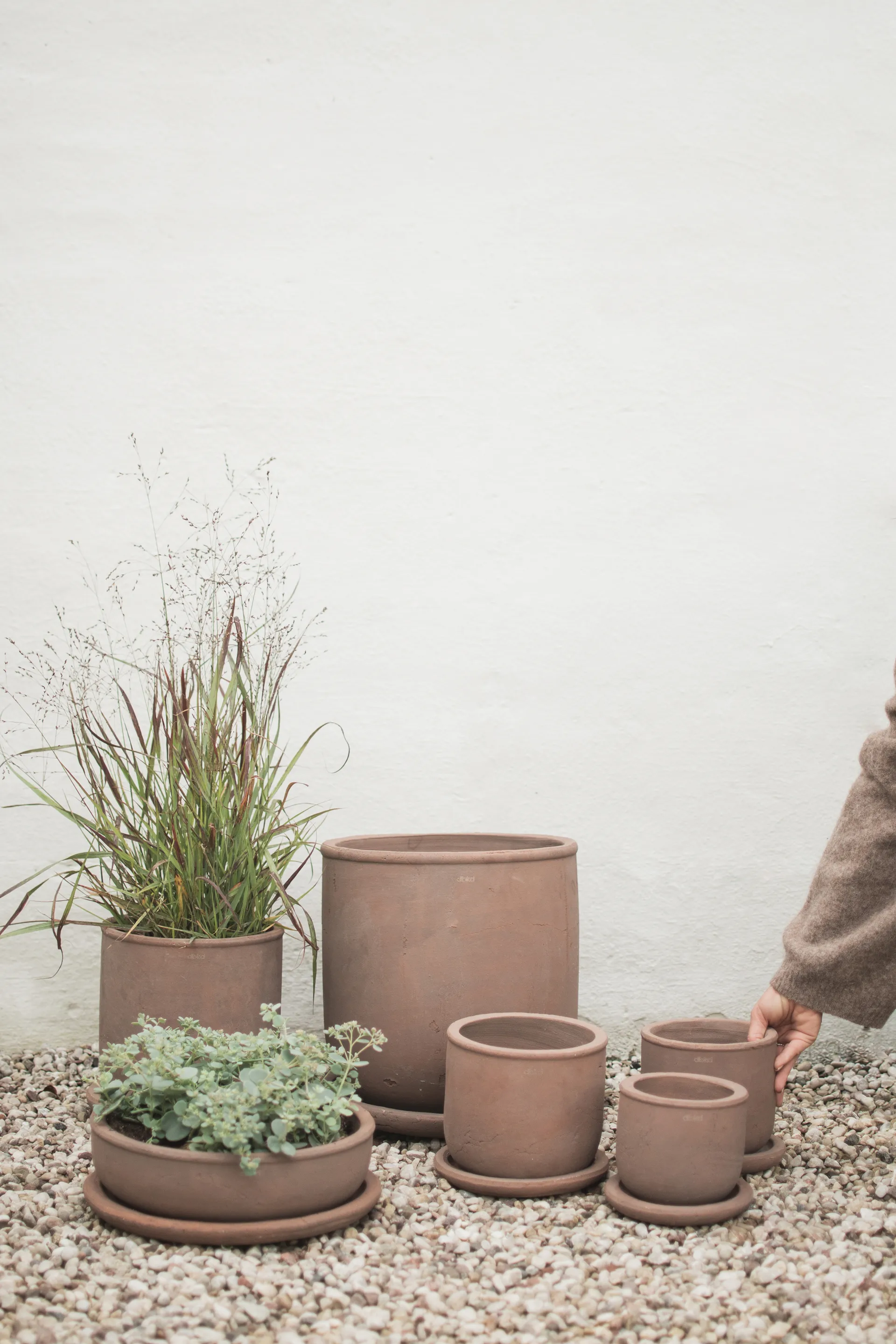 Terra krukke, Brown, Ø16x16 cm DBKD