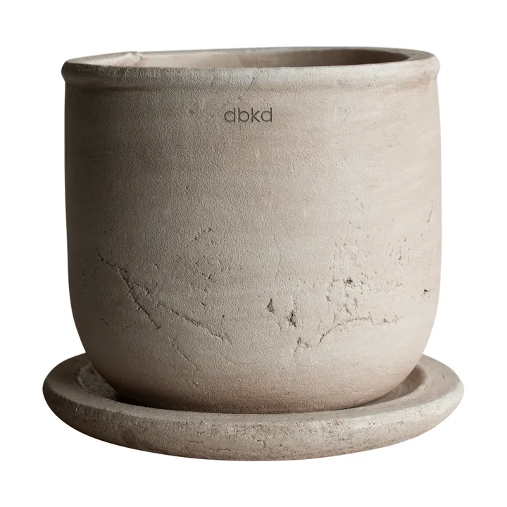 Terra krukke - Sand, Ø18x18 cm - DBKD