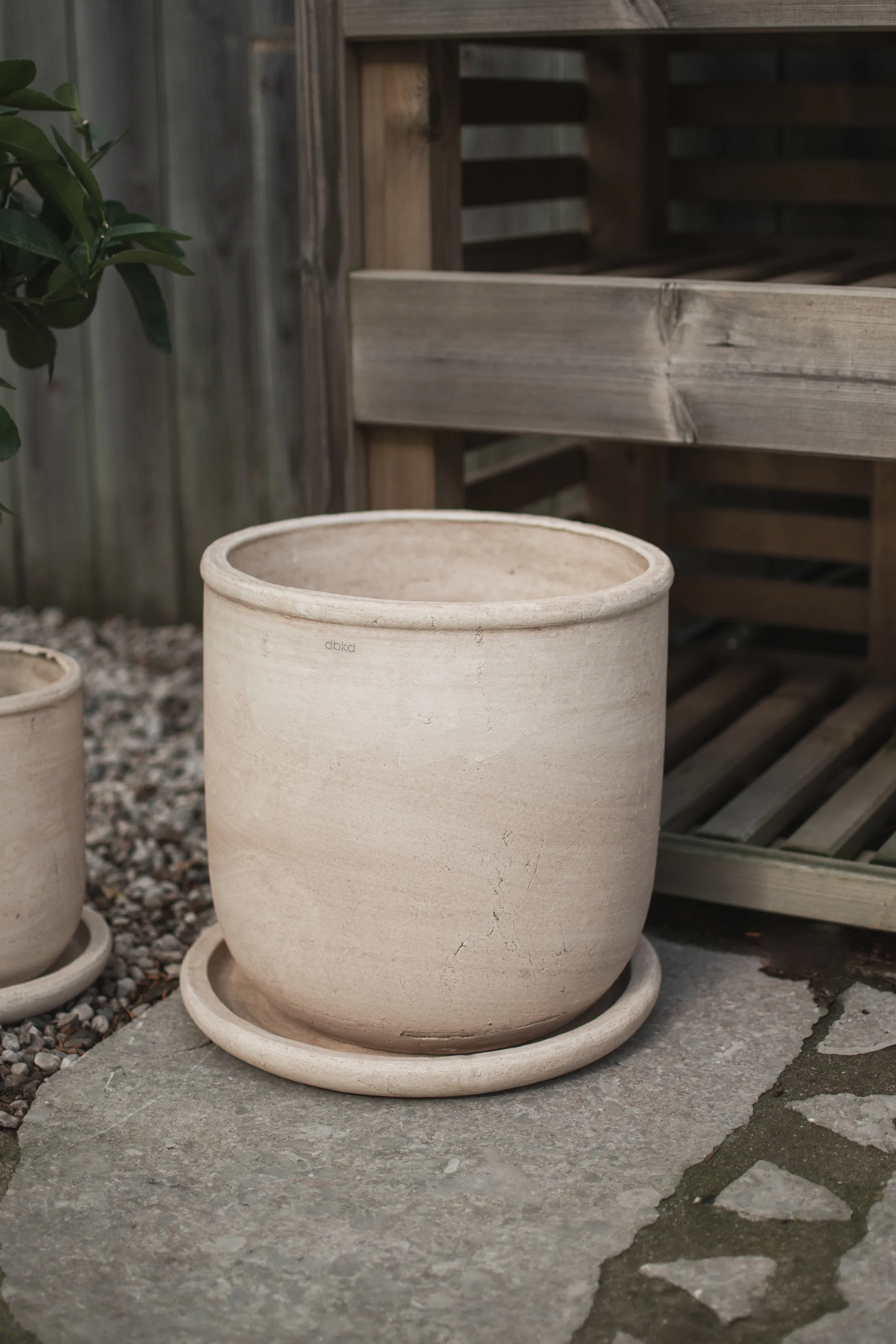 Terra krukke, Sand, Ø33x36 cm DBKD