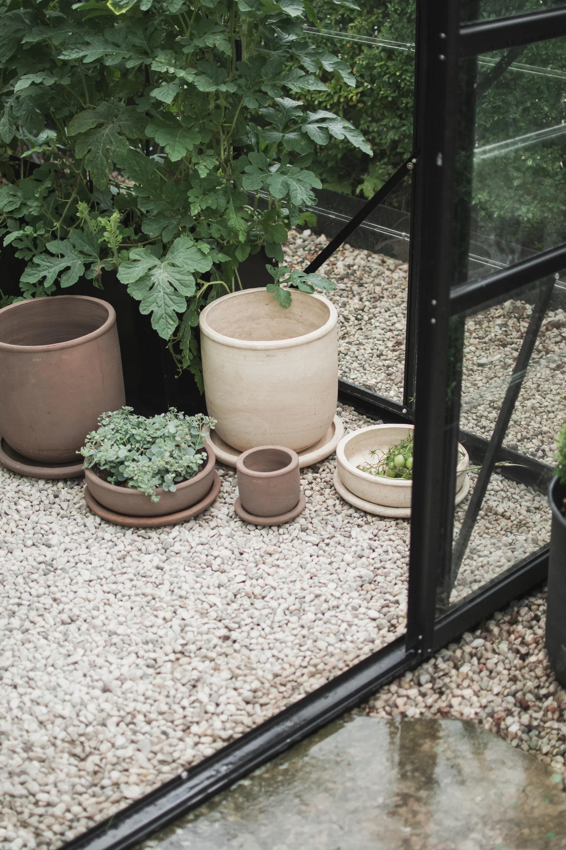 Terra krukke, Sand, Ø33x36 cm DBKD