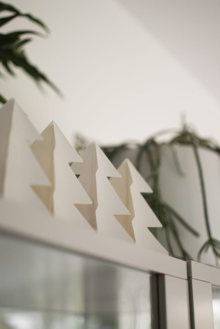 Tree in a row dekorasjon 60 cm, White DBKD