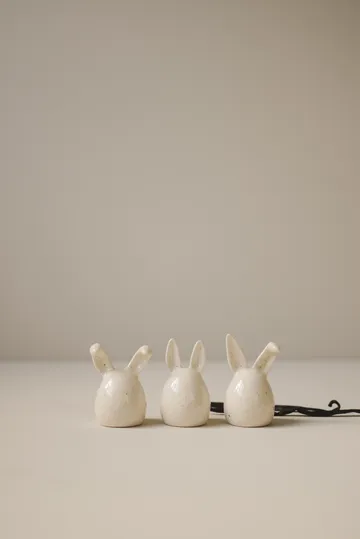 Triplets påskehare 3-pakning - Vanilla - DBKD