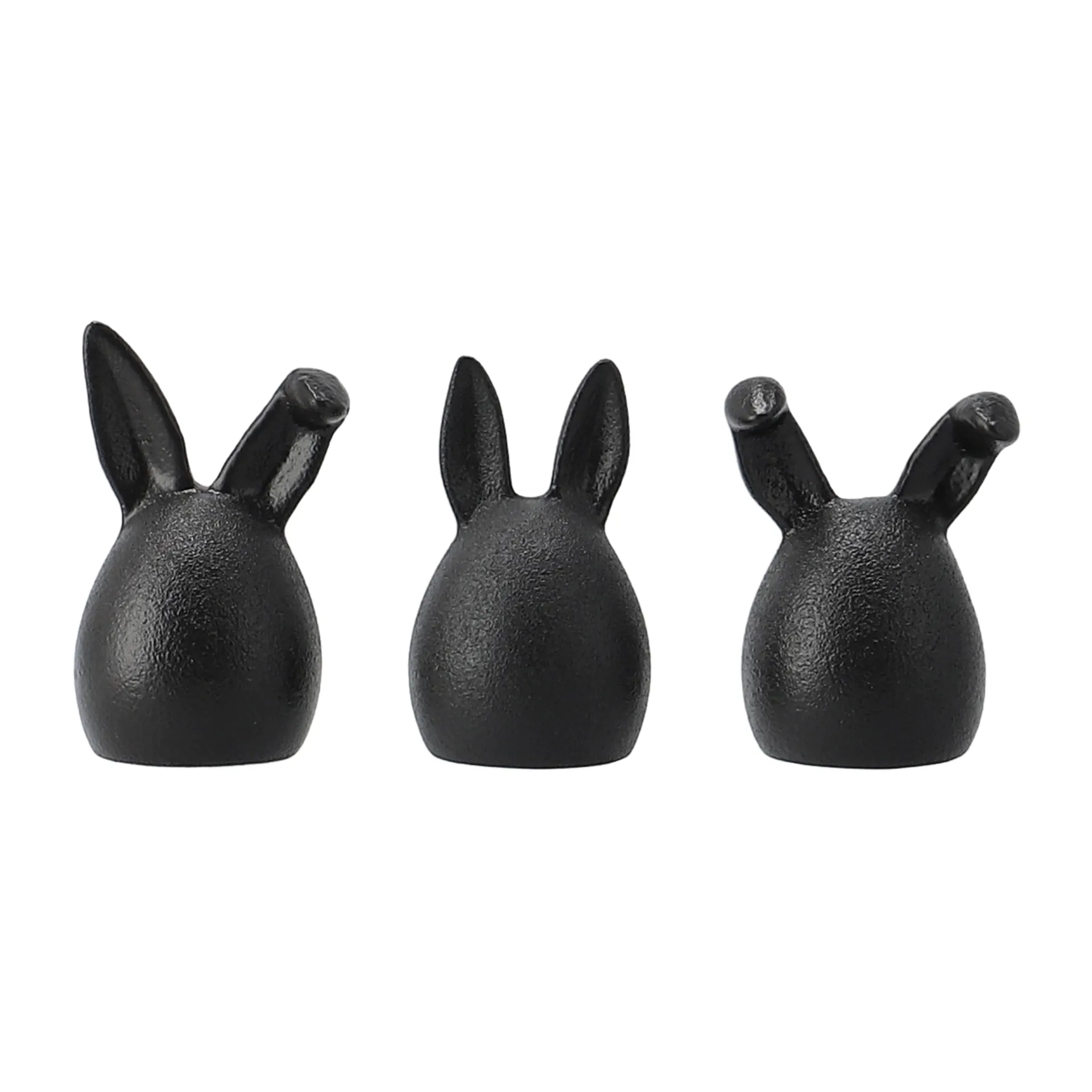 Triplets påskehare 3-pk, Cast iron DBKD