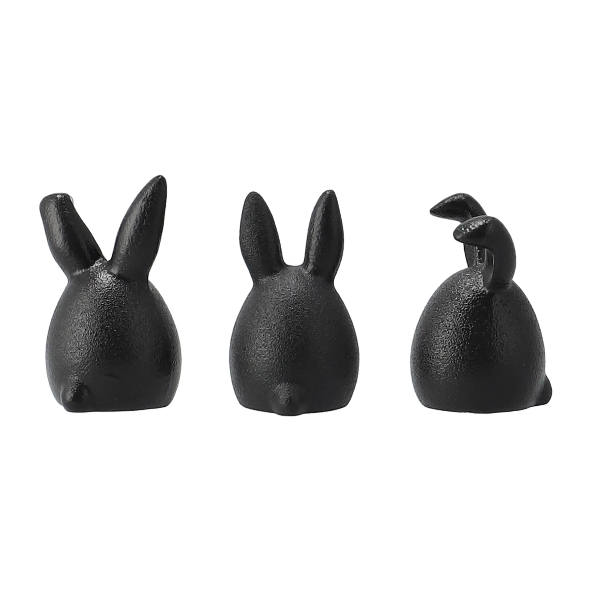 Triplets påskehare 3-pk, Cast iron DBKD