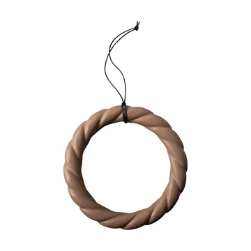Twine krans Ø27 cm - Nougat - DBKD
