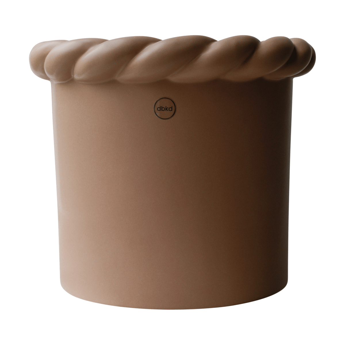 Bilde av DBKD Twine krukke Ø22 cm Nougat
