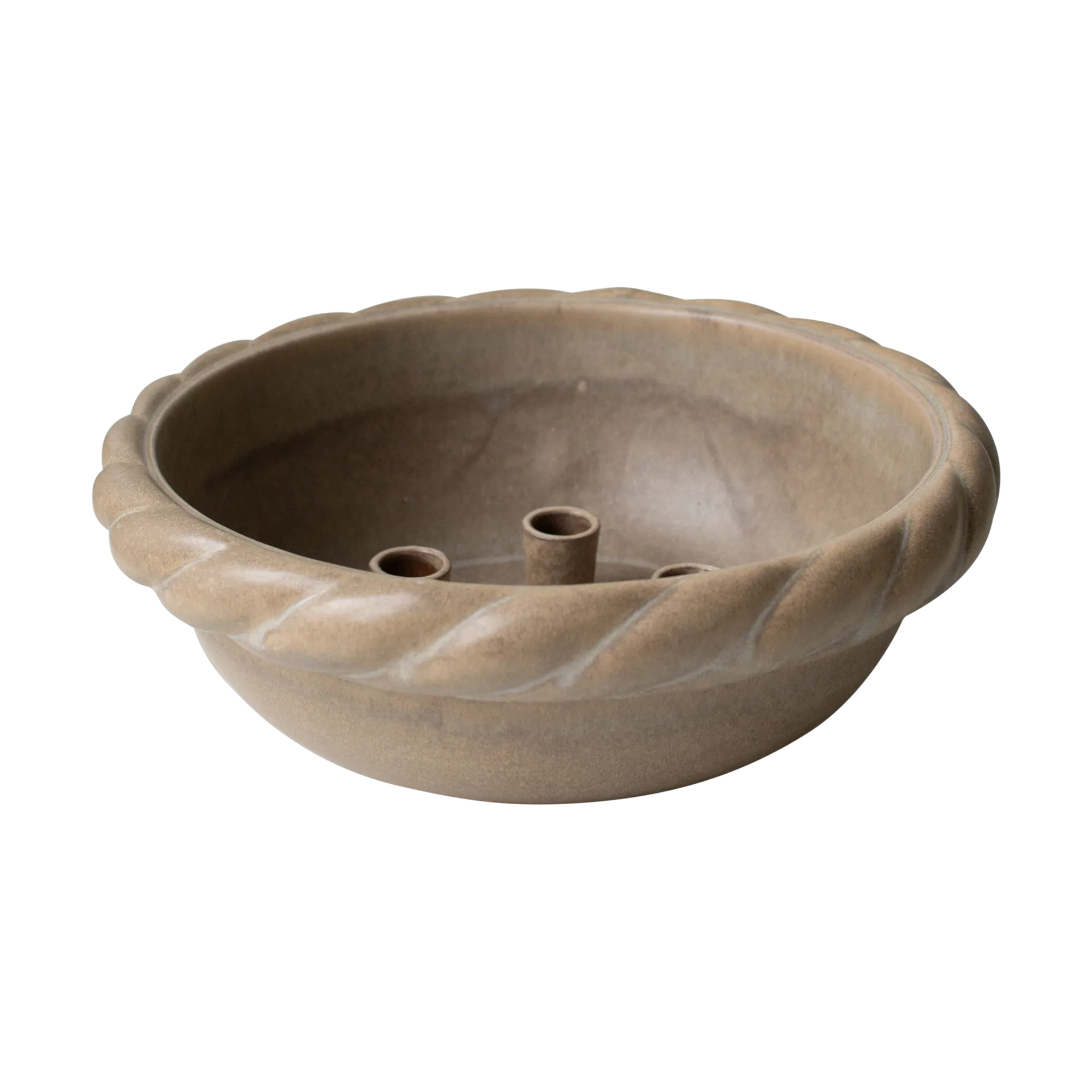 Twine plate lysestake Ø30 cm, Beige DBKD