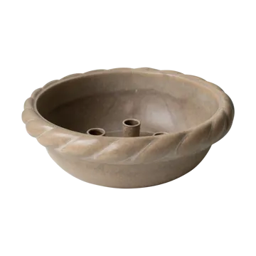 Twine plate lysestake Ø30 cm - Beige - DBKD