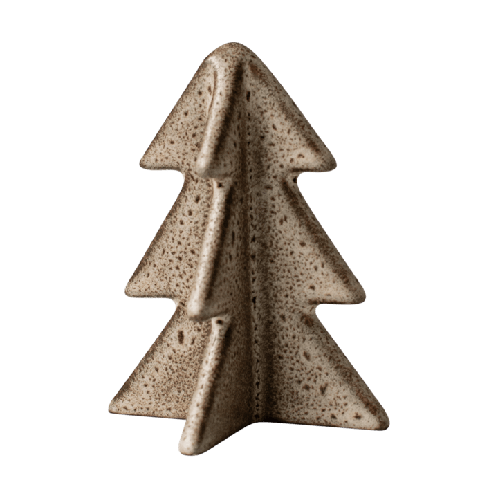 Winter tree dekorasjon - Beige, 7 cm - DBKD