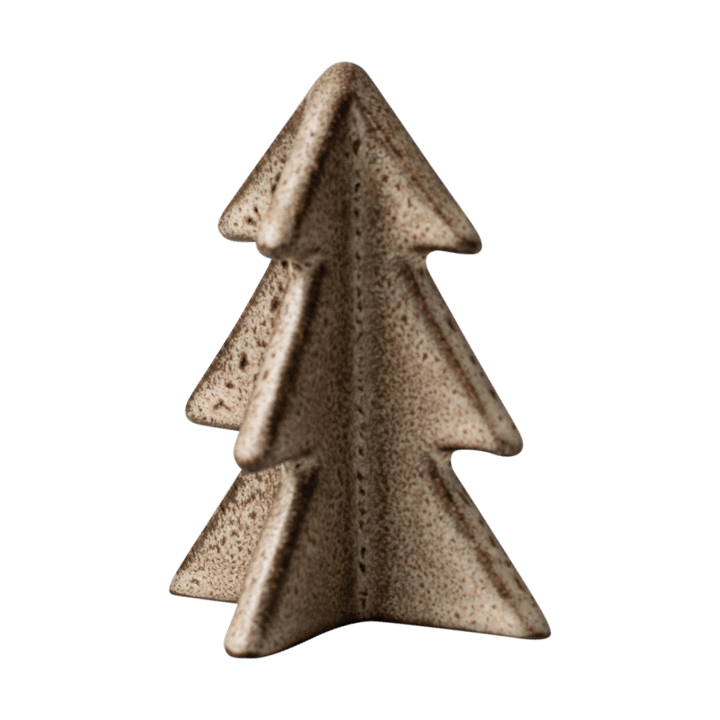 Winter tree dekorasjon - Beige, 8 cm - DBKD
