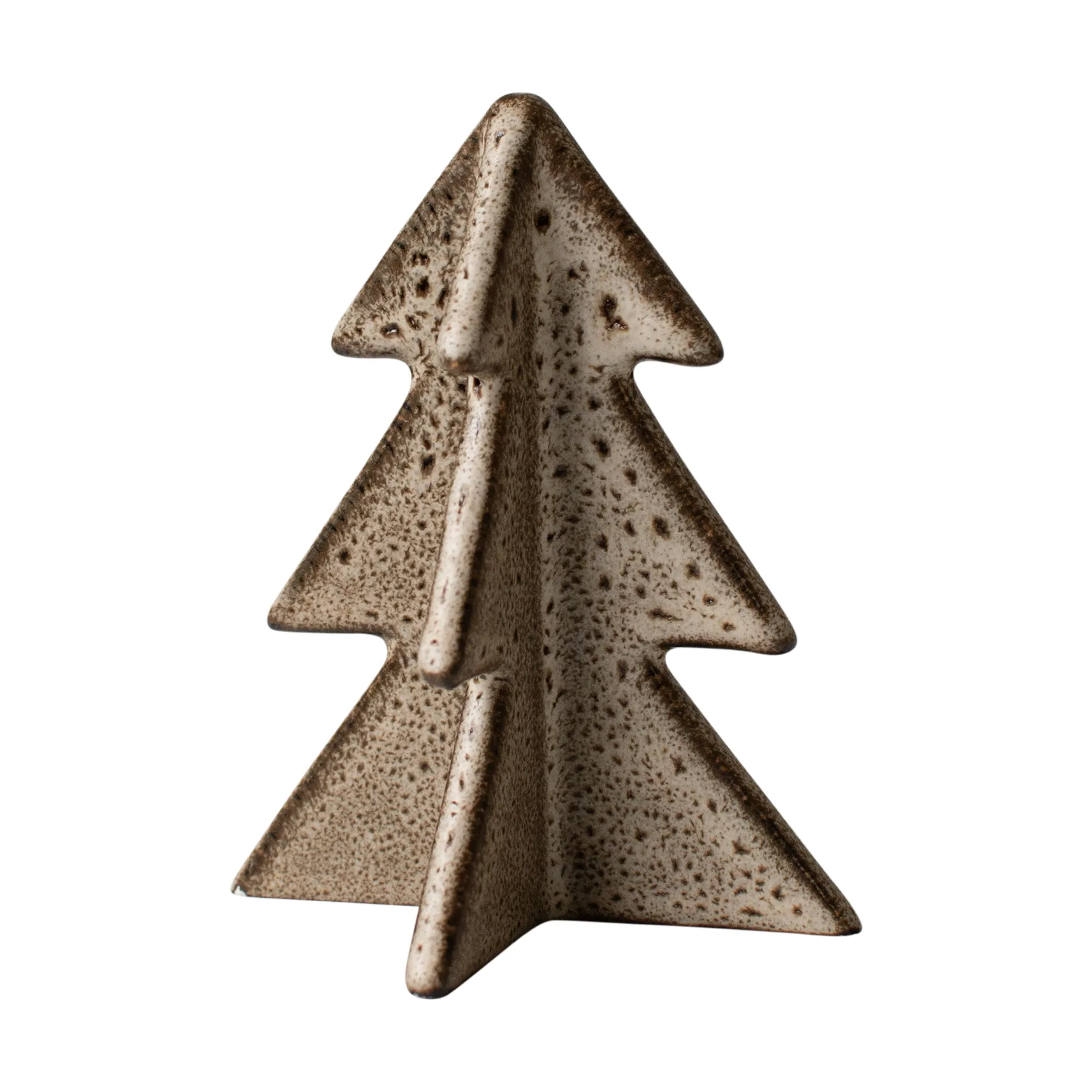 Winter tree dekorasjon, Beige, 9,5 cm DBKD