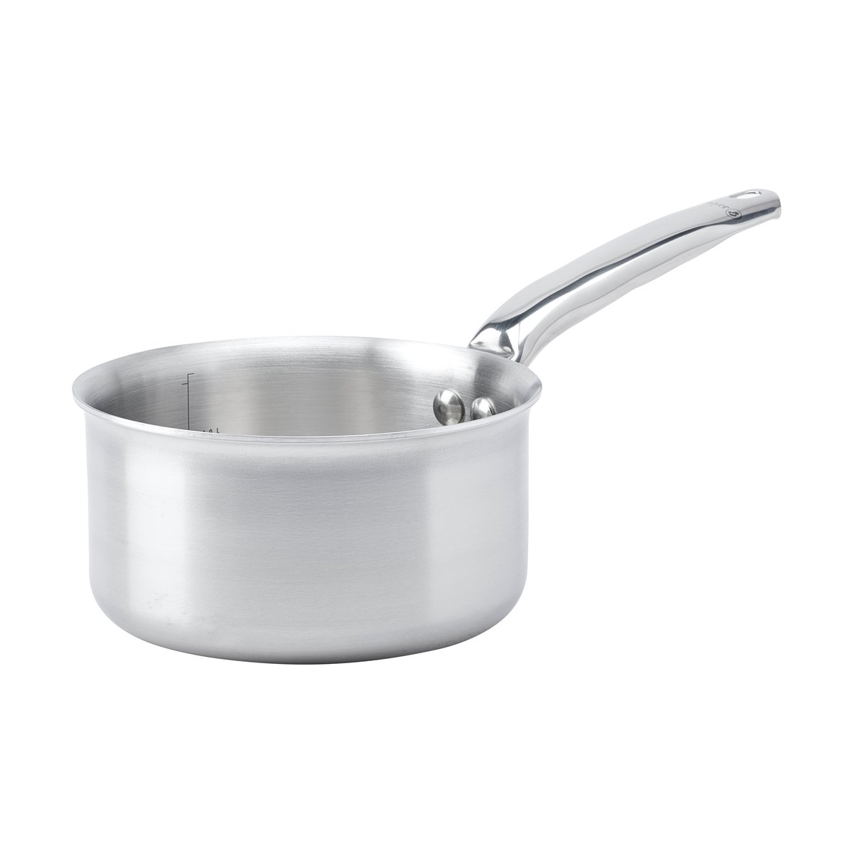 De Buyer Alchimy kasserolle rustfritt stål 16 cm | Skandinavisk Design | Kasseroller | Sølv