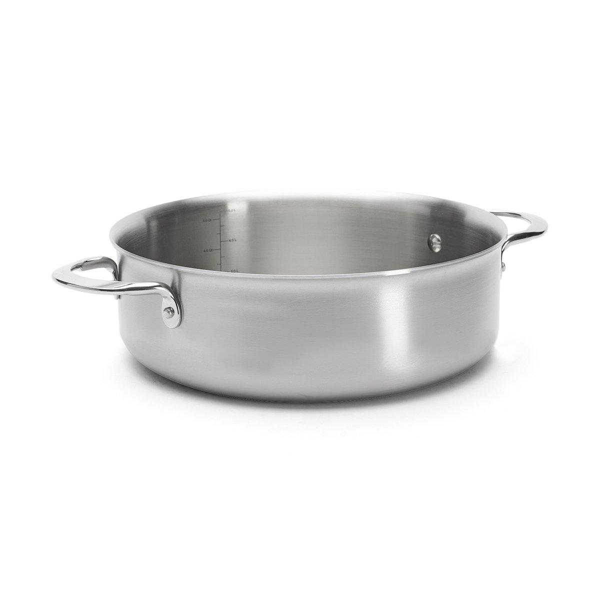 De Buyer Alchimy rak sautépanne rustfritt stål Ø24 cm