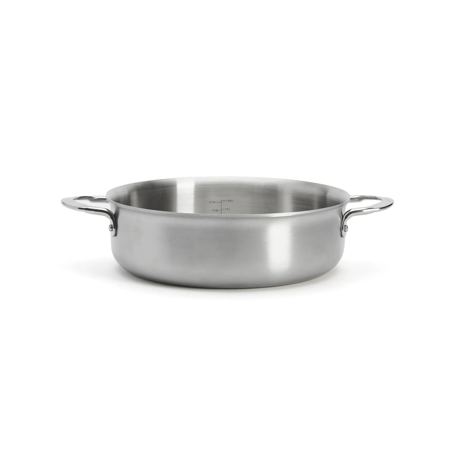 Alchimy rak sautépanne rustfritt stål, Ø24 cm De Buyer
