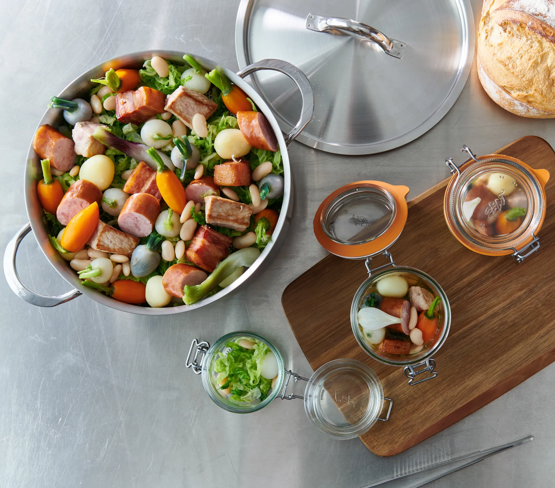 Alchimy rak sautépanne rustfritt stål, Ø24 cm De Buyer