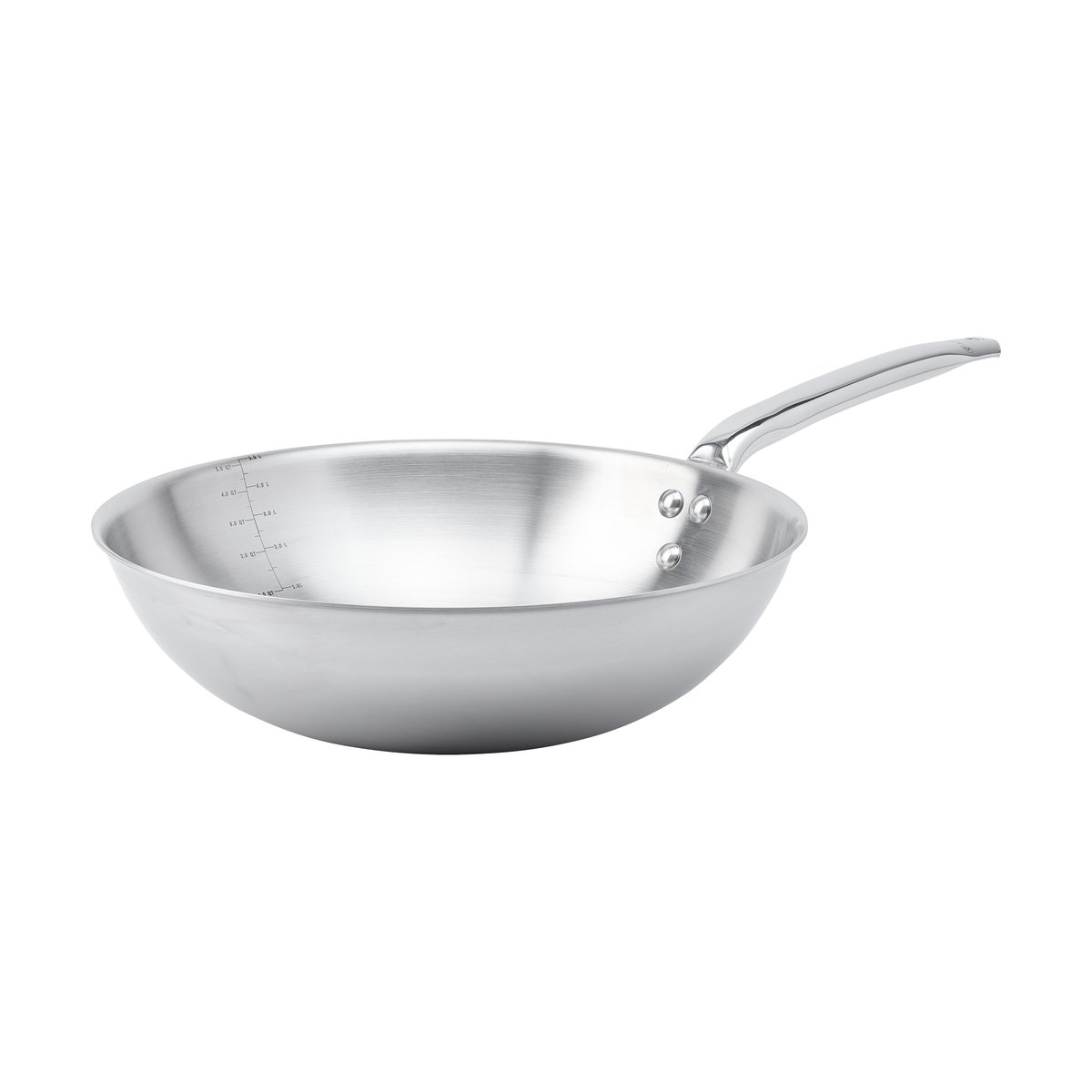 De Buyer Alchimy wok rustfritt stål Ø32 cm