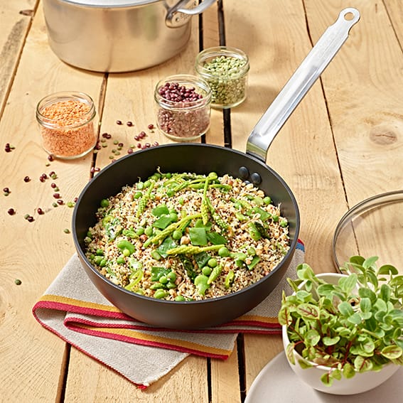 Choc Intense sautépanne, 24 cm De Buyer