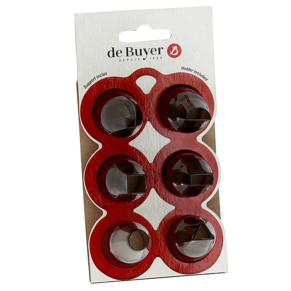 De Buyer Geometrisk tyllsett 6-pakning