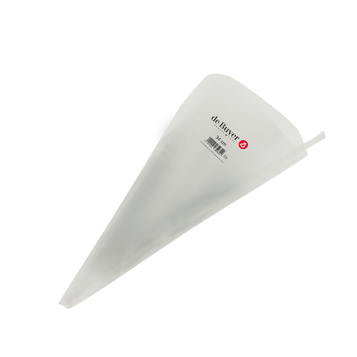 De Buyer Gjenbrukbar sprytepose 34 cm | Skandinavisk Design | Hvit