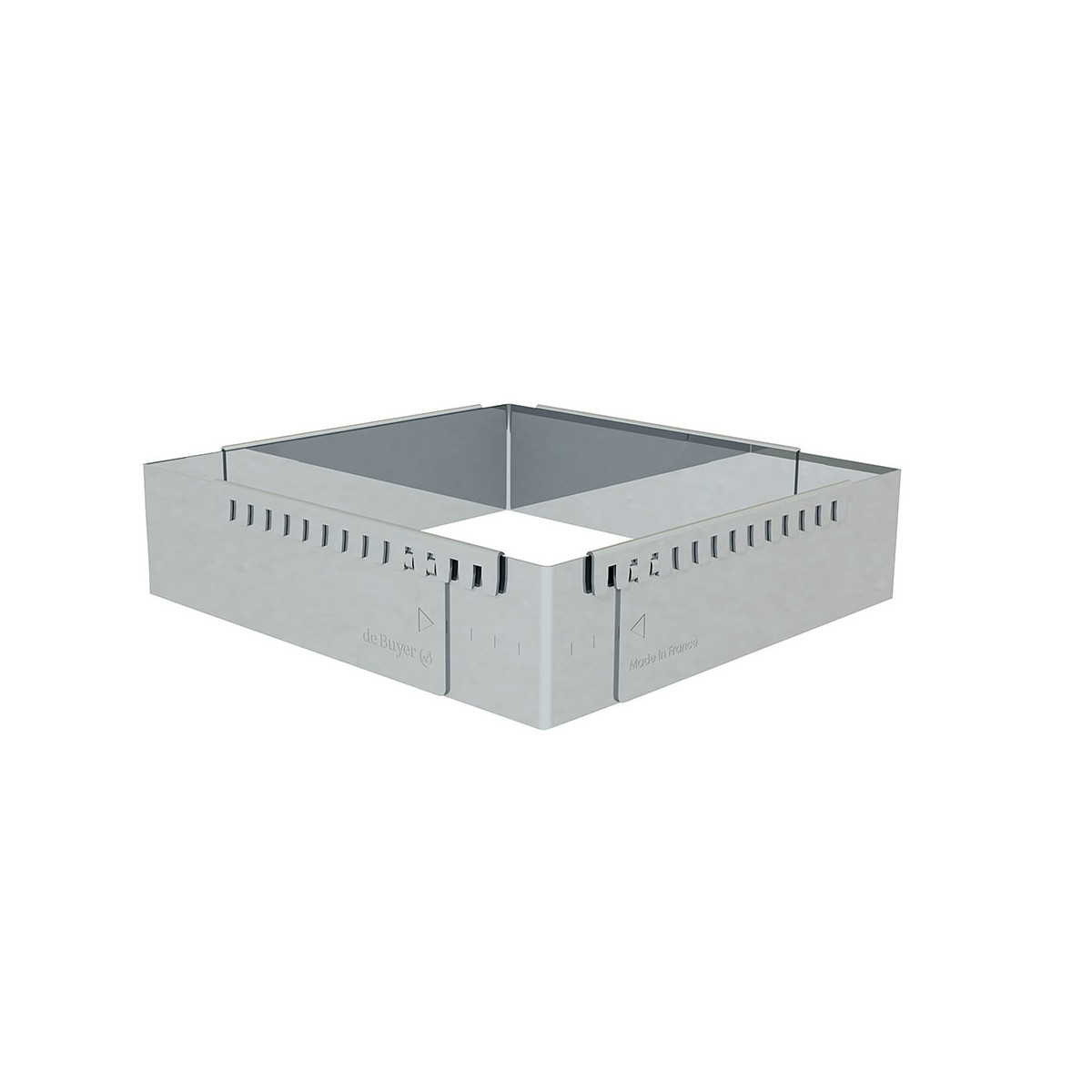 De Buyer Justérbar bakeform 30x30cm til 57x57cm