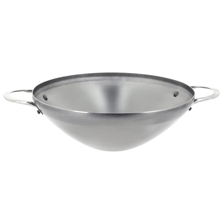 Mineral B wokpanne med håndtak - 28 cm - De Buyer