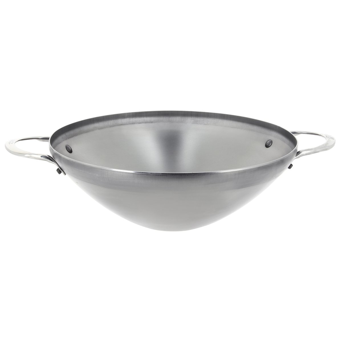 De Buyer Mineral B wokpanne med håndtak 28 cm | Skandinavisk Design | Wokpanner | Sølv