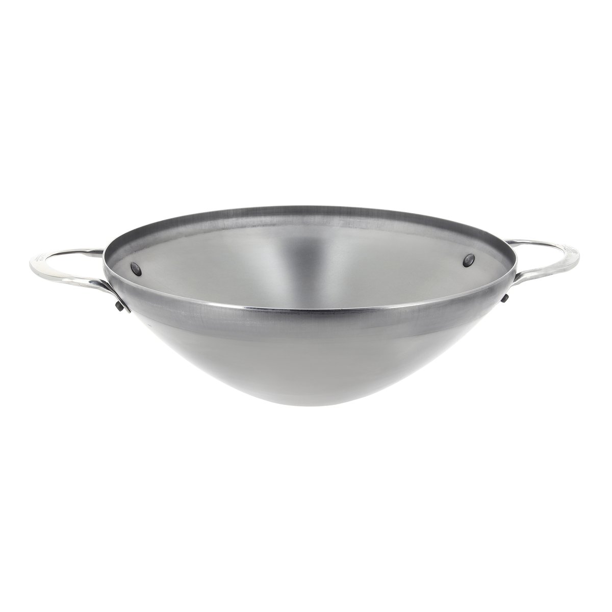 De Buyer Mineral B wokpanne med håndtak 32 cm | Skandinavisk Design | Wokpanner | Sølv