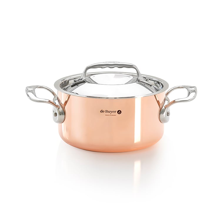 De Buyer Prima Matera gryte med lokk induksjon 16 cm