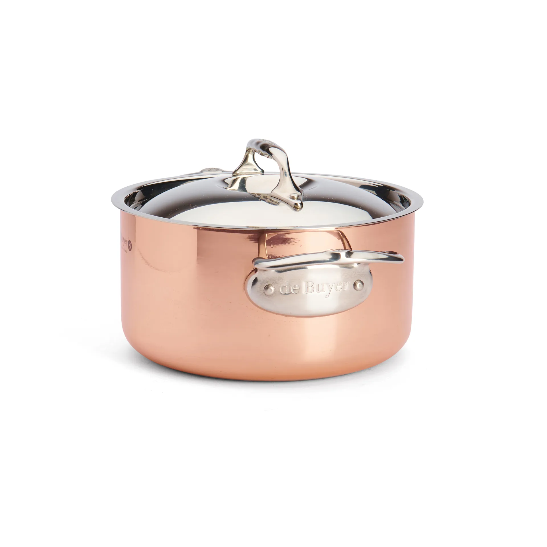 Prima Matera gryte med lokk induksjon, 20 cm De Buyer