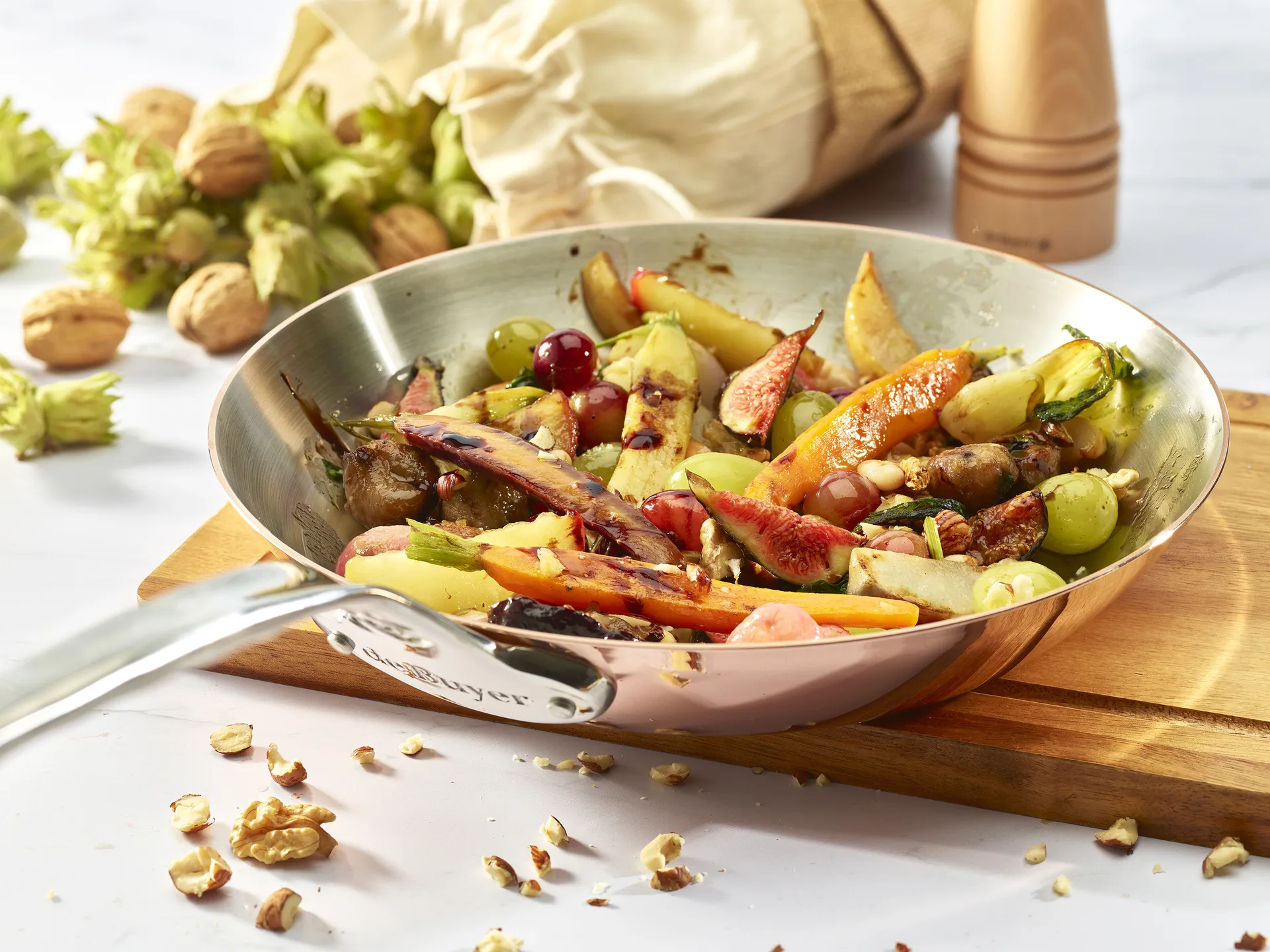 Prima Matera stekepanne induksjon, 32 cm De Buyer