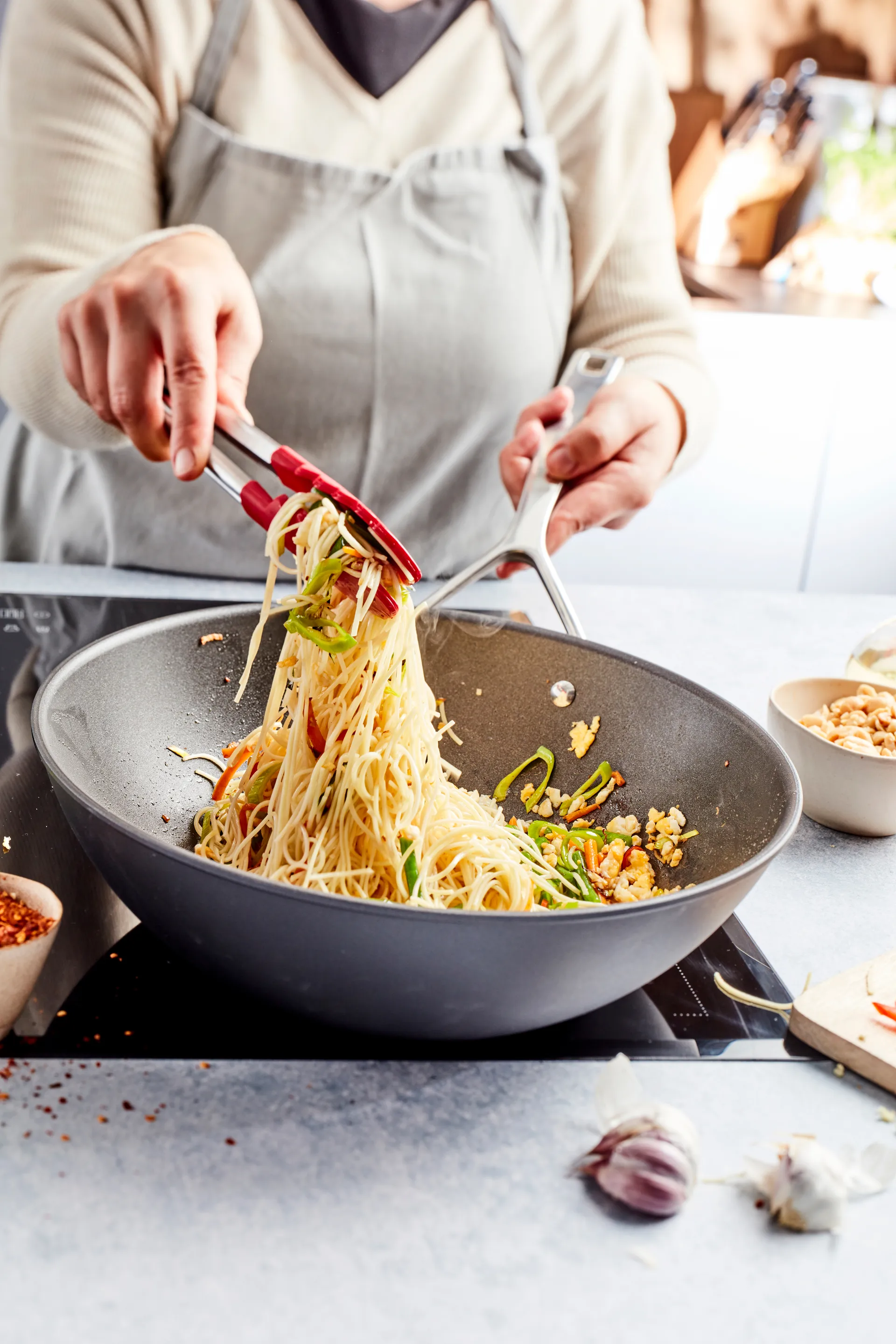 Demeyere Alu Pro wokpanne, 30 cm Demeyere