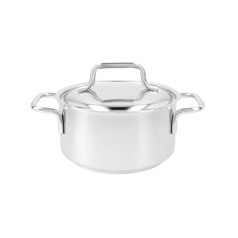 Demeyere Apollo 7 gryte lav rustfritt stål 1,5 L | Skandinavisk Design | Gryter | Sølv