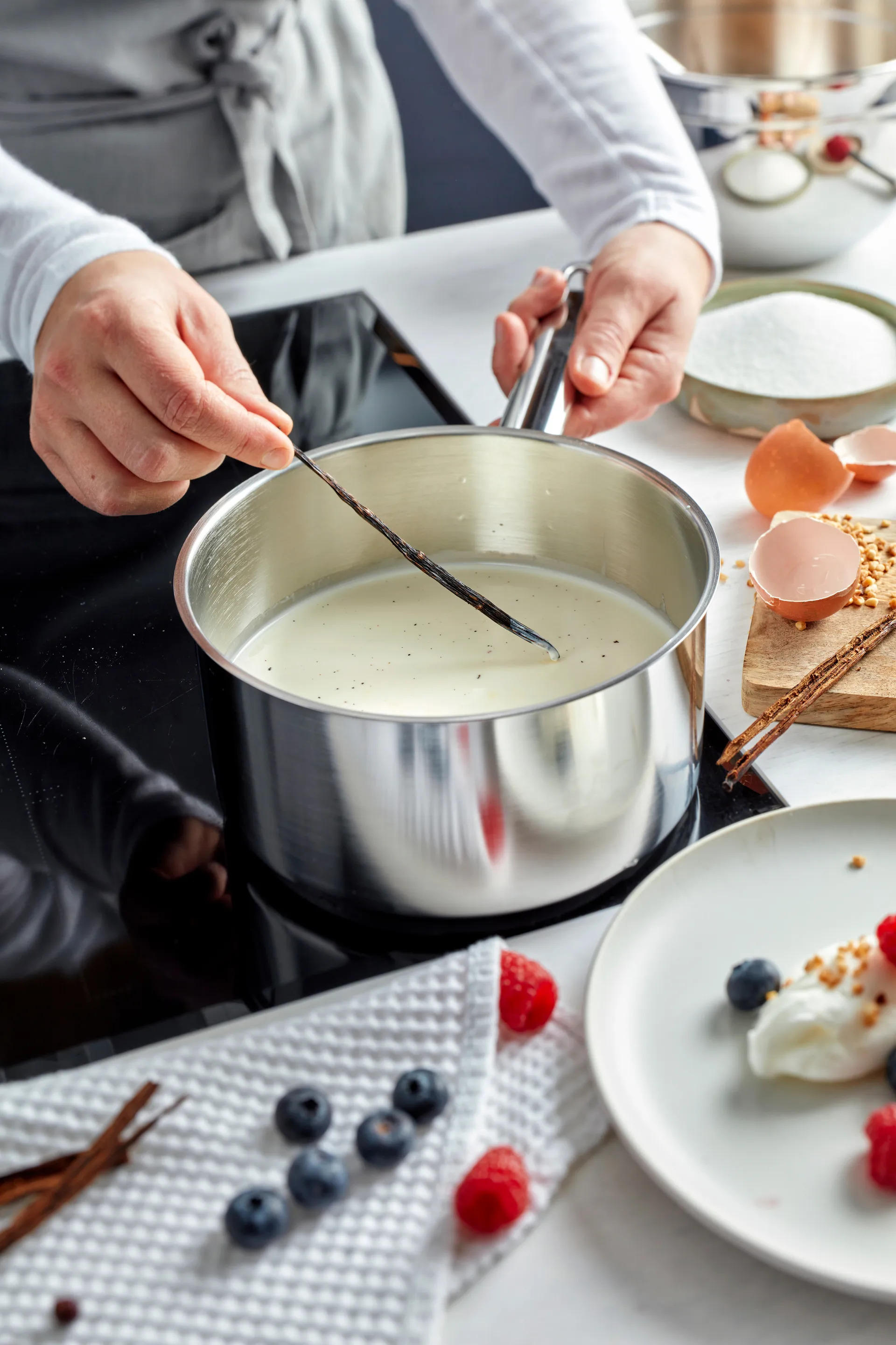 Demeyere Apollo 7 kasserolle rustfritt stål, 1 L Demeyere