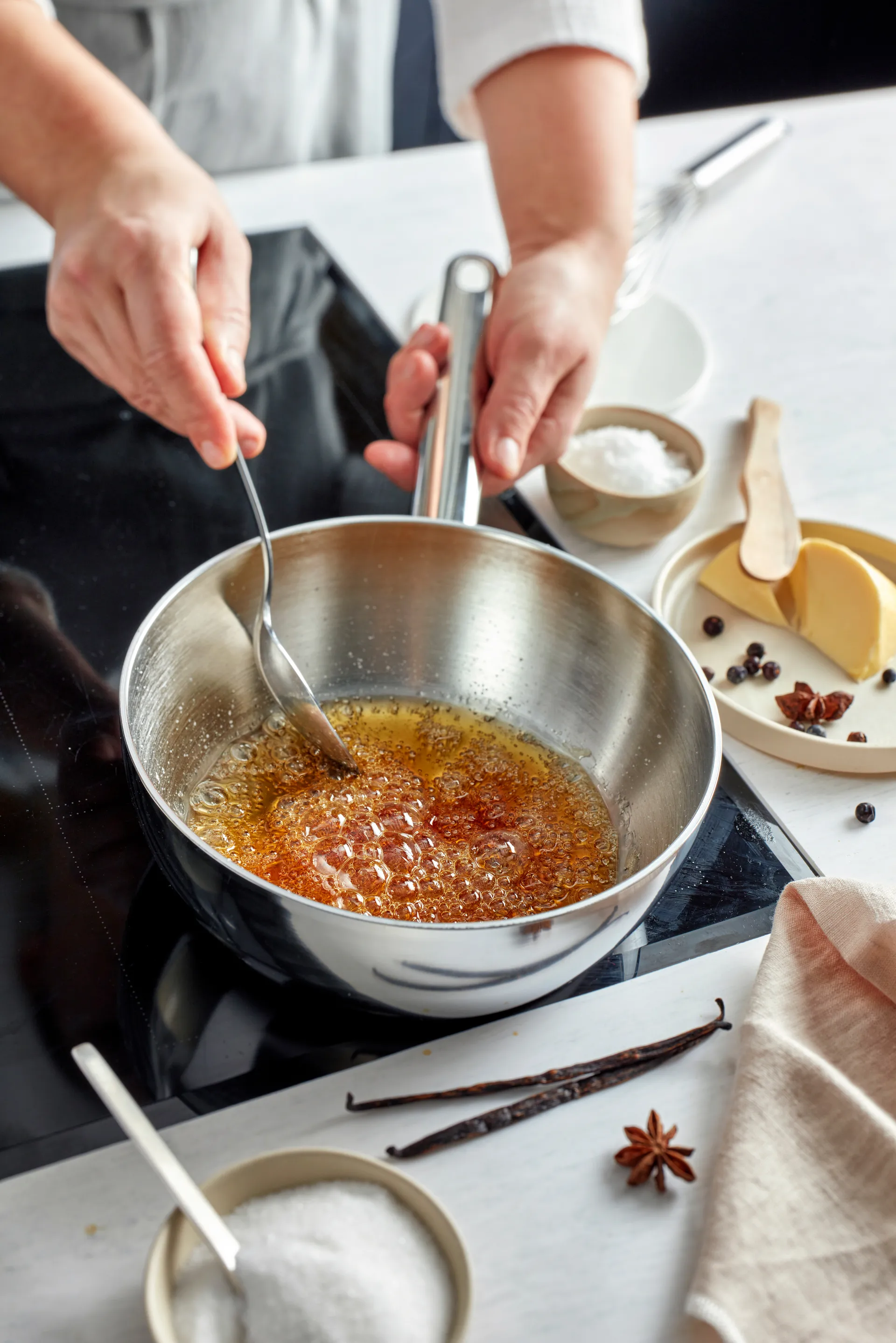 Demeyere Apollo 7 sautépanne rustfritt stål, Ø14 cm Demeyere