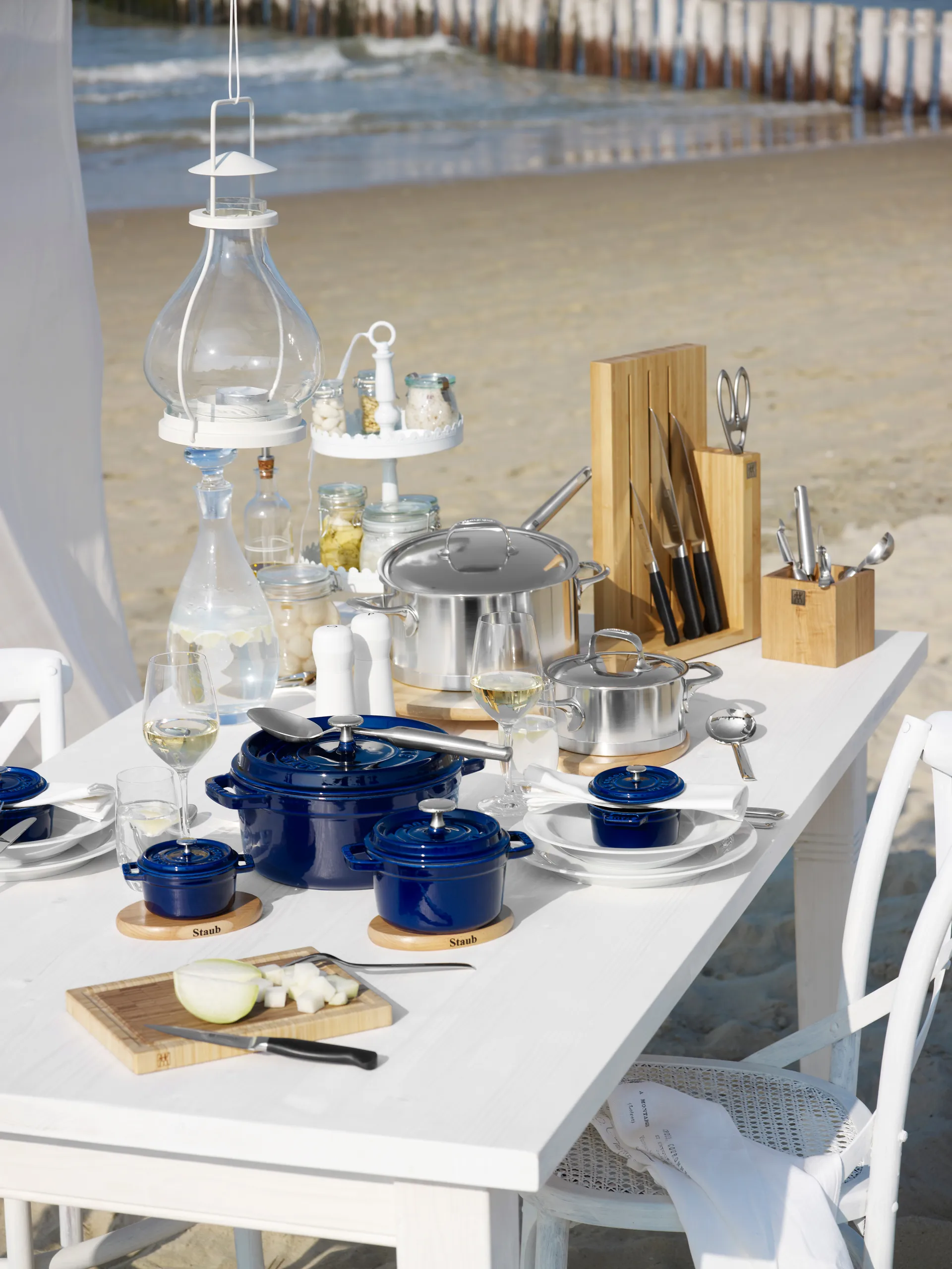 Demeyere Atlantis 7 gryte lav rustfritt stål, 5,2 L Demeyere