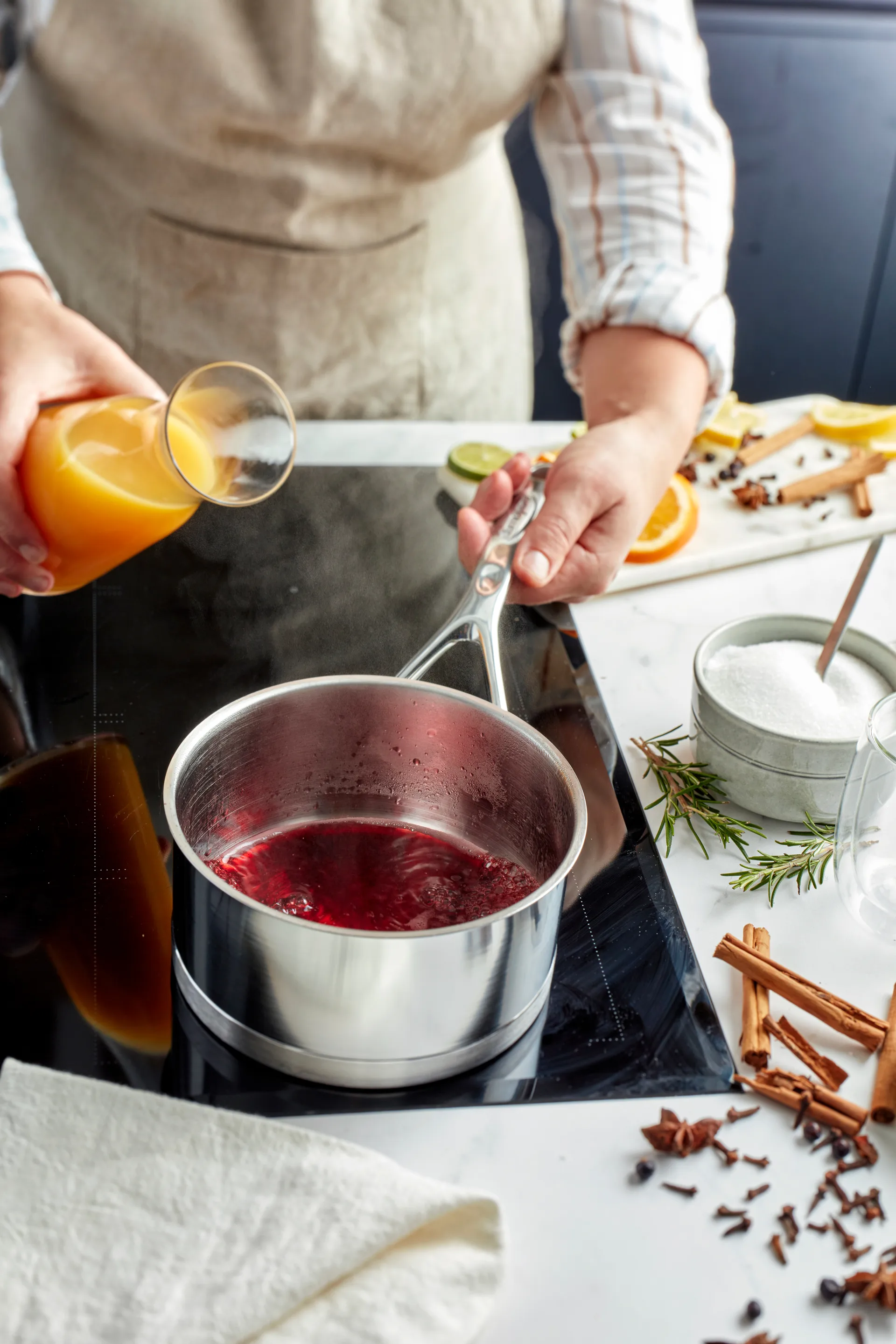 Demeyere Atlantis 7 kasserolle rustfritt stål, 3 L Demeyere