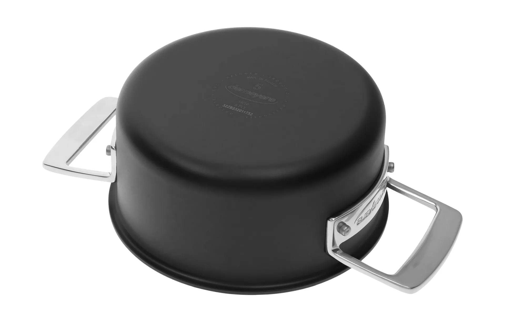 Demeyere Black 5 gryte 5-ply rustfritt stål, 1,5 L Demeyere