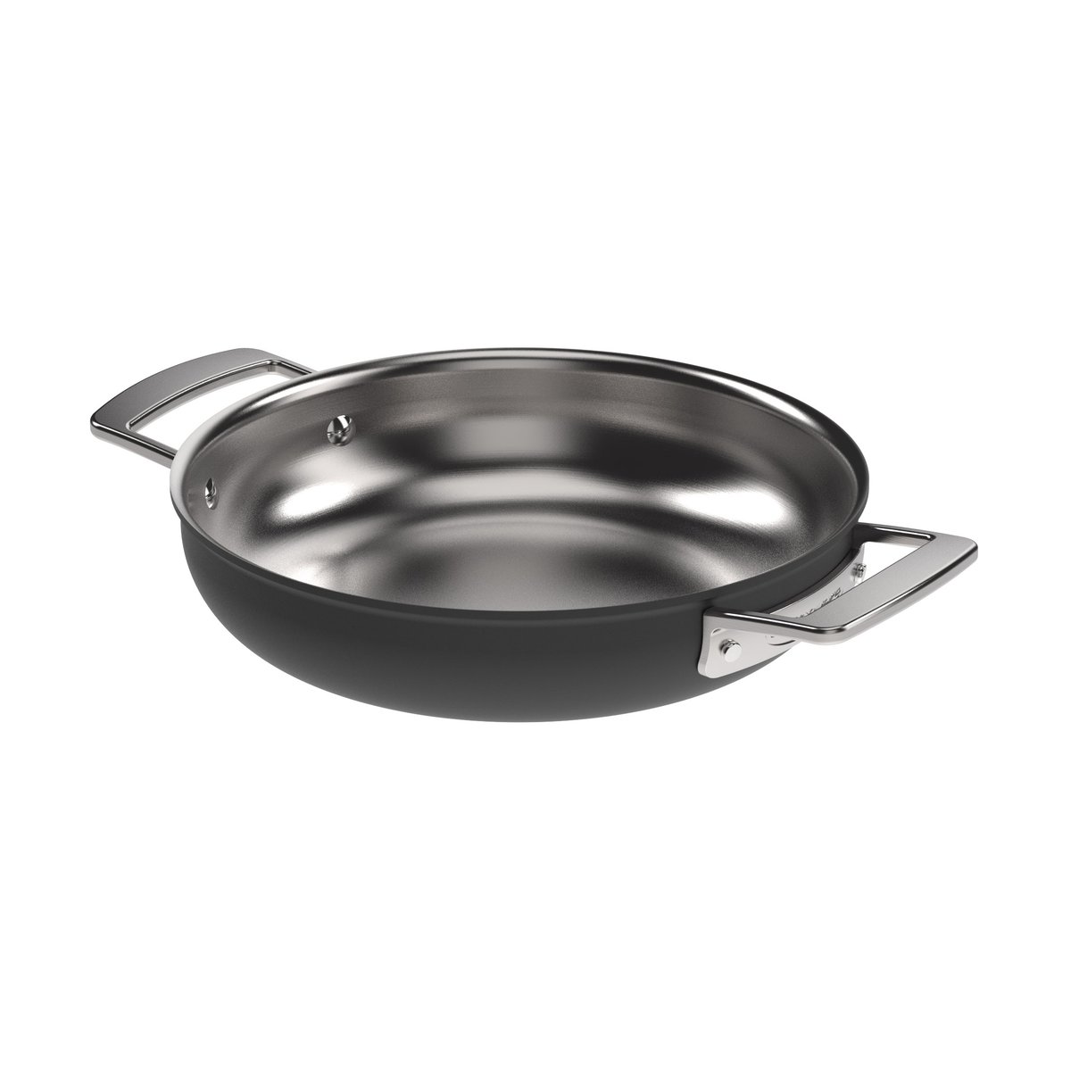 Demeyere Demeyere Black 5 multifunksjon 5-ply stekepanne Ø24 cm