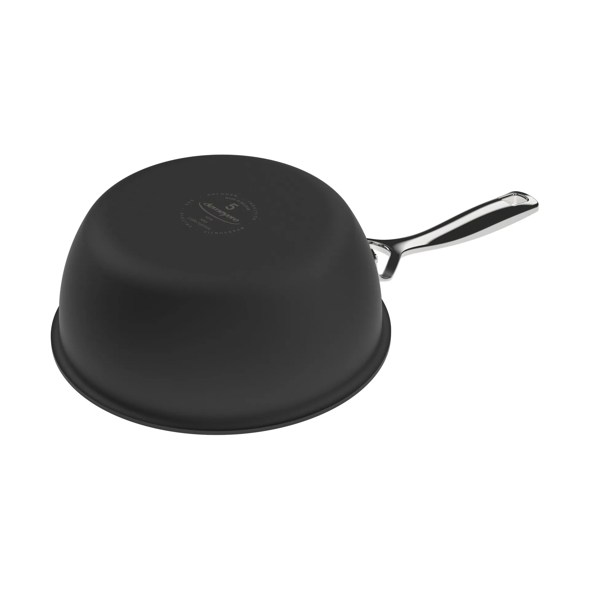 Demeyere Black 5 sautépanne 5-ply rustfritt stål, Ø20 cm Demeyere