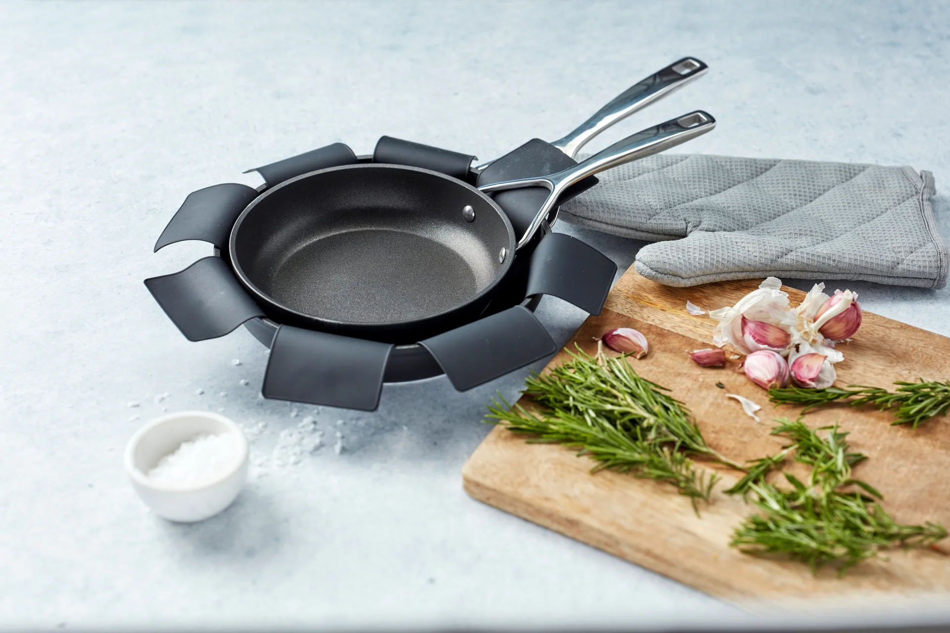 Demeyere stekepannebeskytter silikon 2-pakning, Ø40 cm Demeyere