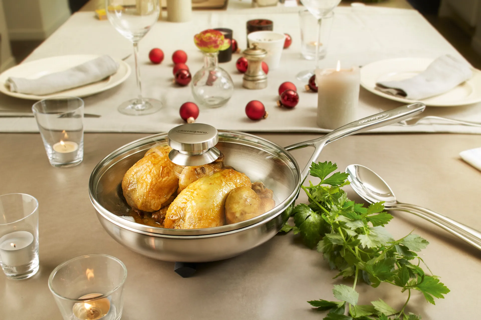 Multiline 7 stekepanne rustfritt stål 7-ply, Ø20 cm Demeyere