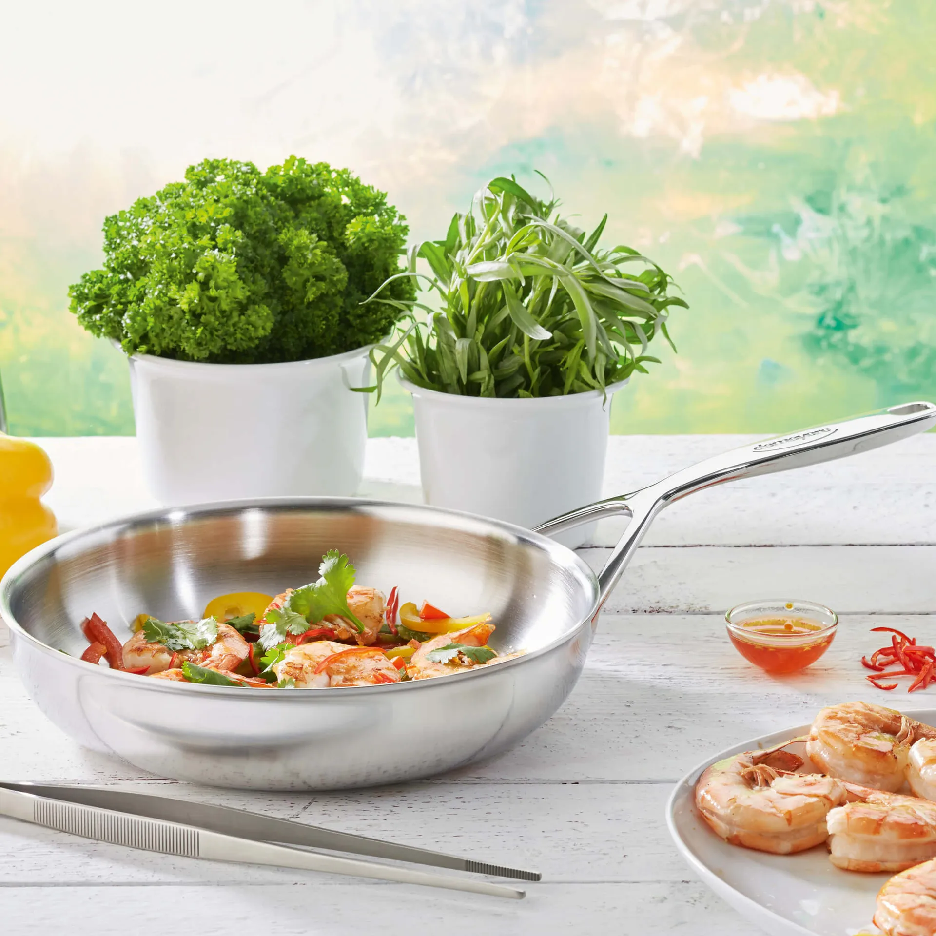 Multiline 7 stekepanne rustfritt stål 7-ply, Ø24 cm Demeyere