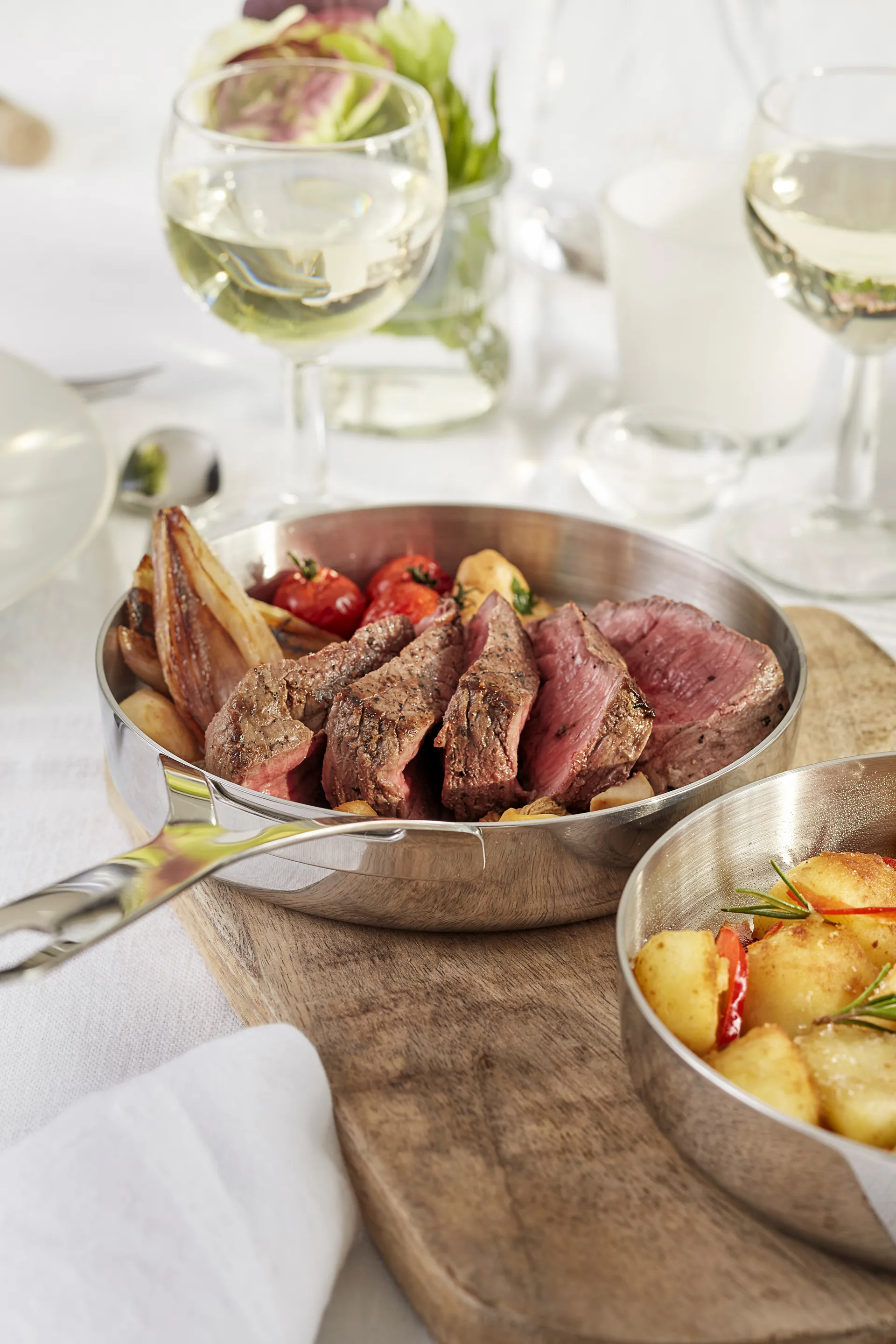 Specialties 3 stekepanne mini rustfritt stål 3-ply, Ø16 cm Demeyere