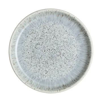Halo Speckle coupe tallerken 21 cm - Grå-brun - Denby