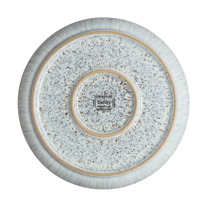 Halo Speckle coupe tallerken 21 cm, Grå-brun Denby