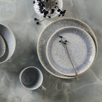 Halo Speckle coupe tallerken 21 cm - Grå-brun - Denby