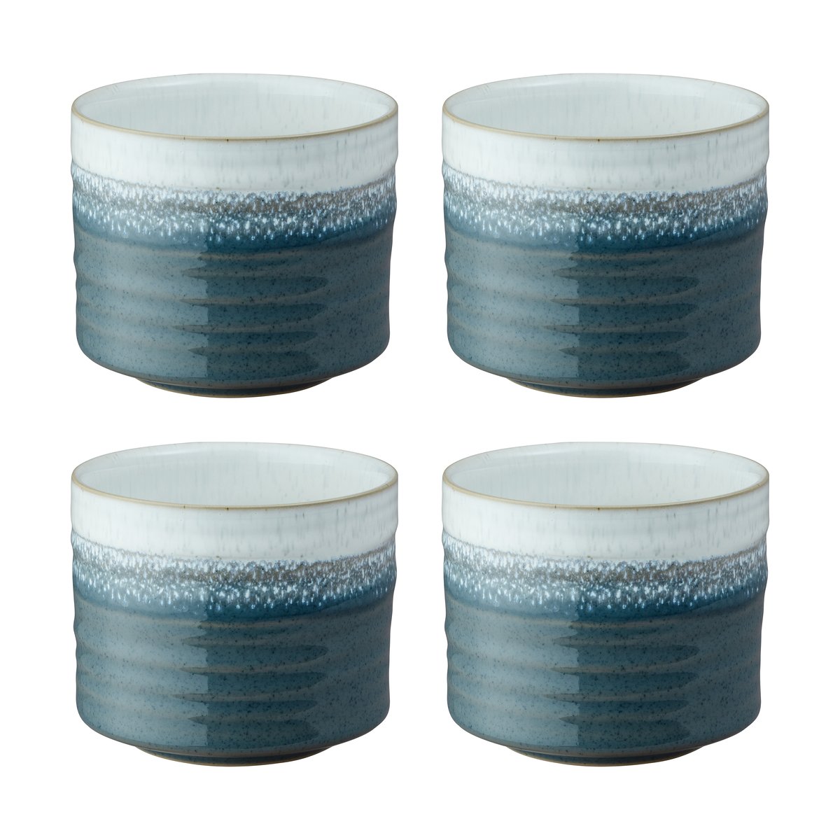 Denby Kiln Accents skål Ø17 cm 4-pk Slate