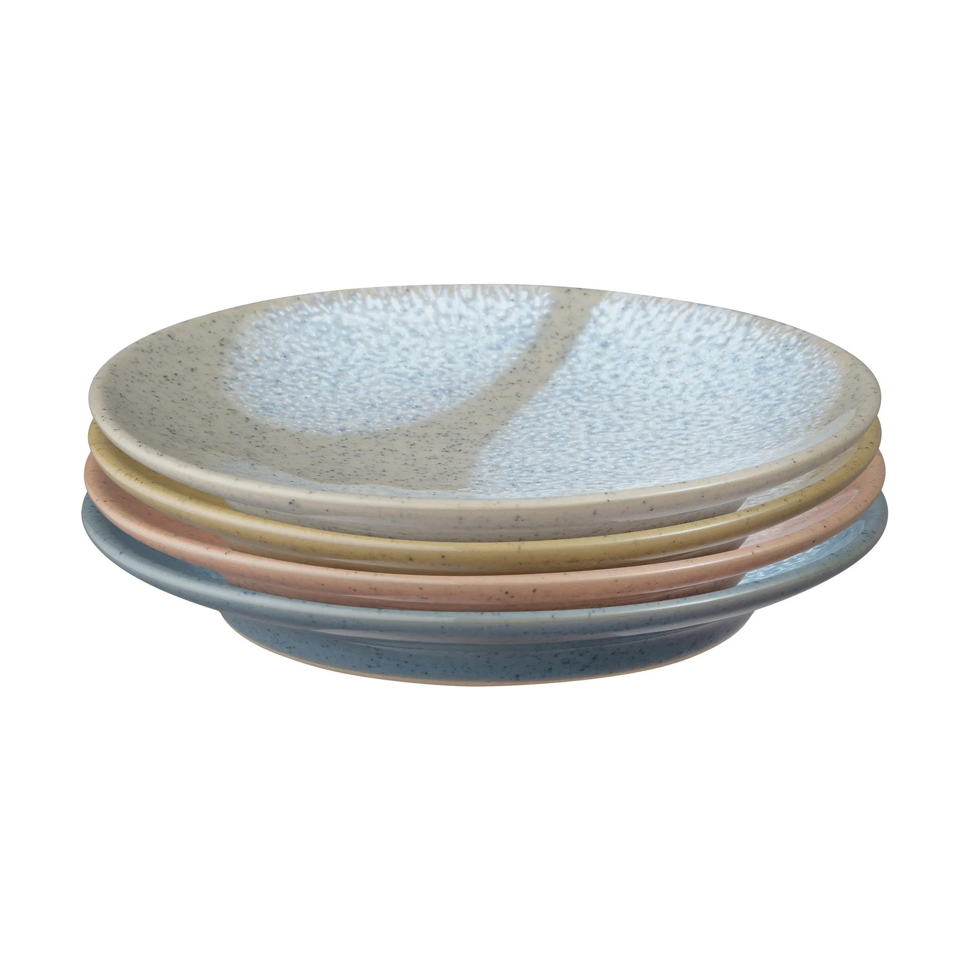 Kiln Accents tallerken S Ø17 cm 4-pk, Multi Denby