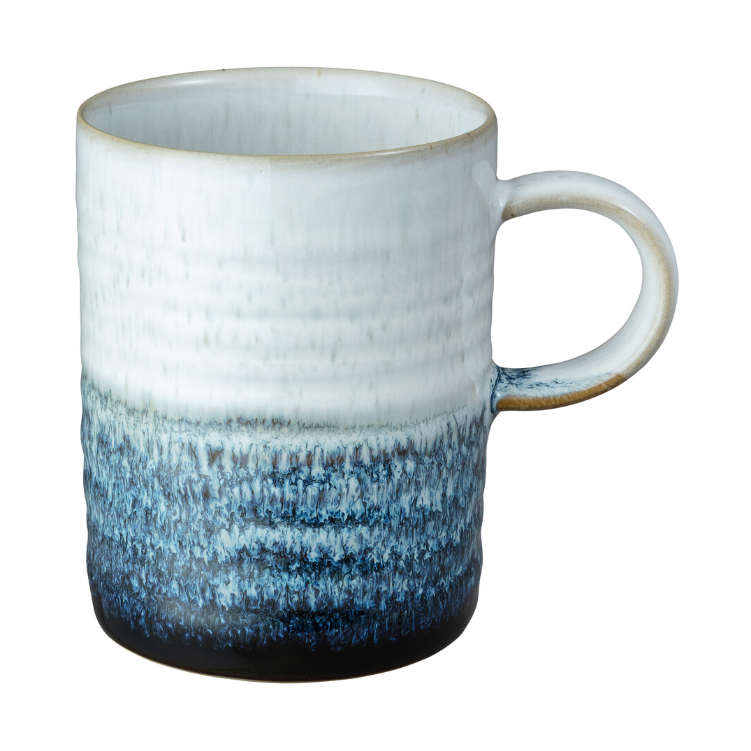 Denby Kiln blue ridged krus 41 cl